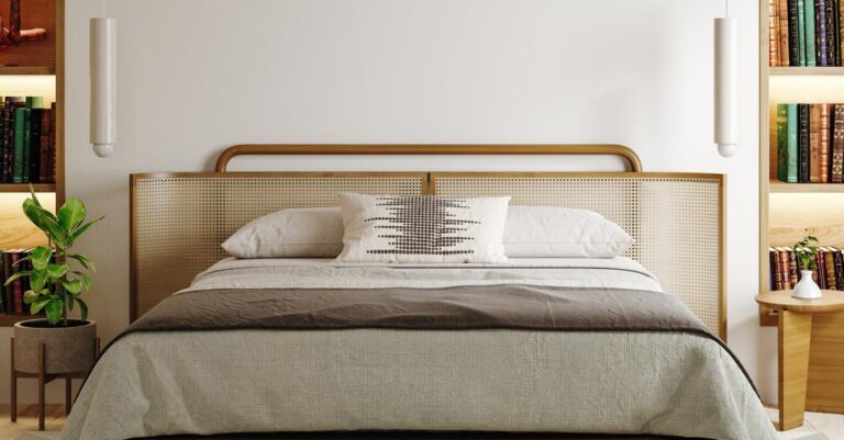 stock-photo-frame-mockup-modern-bedroom-interior